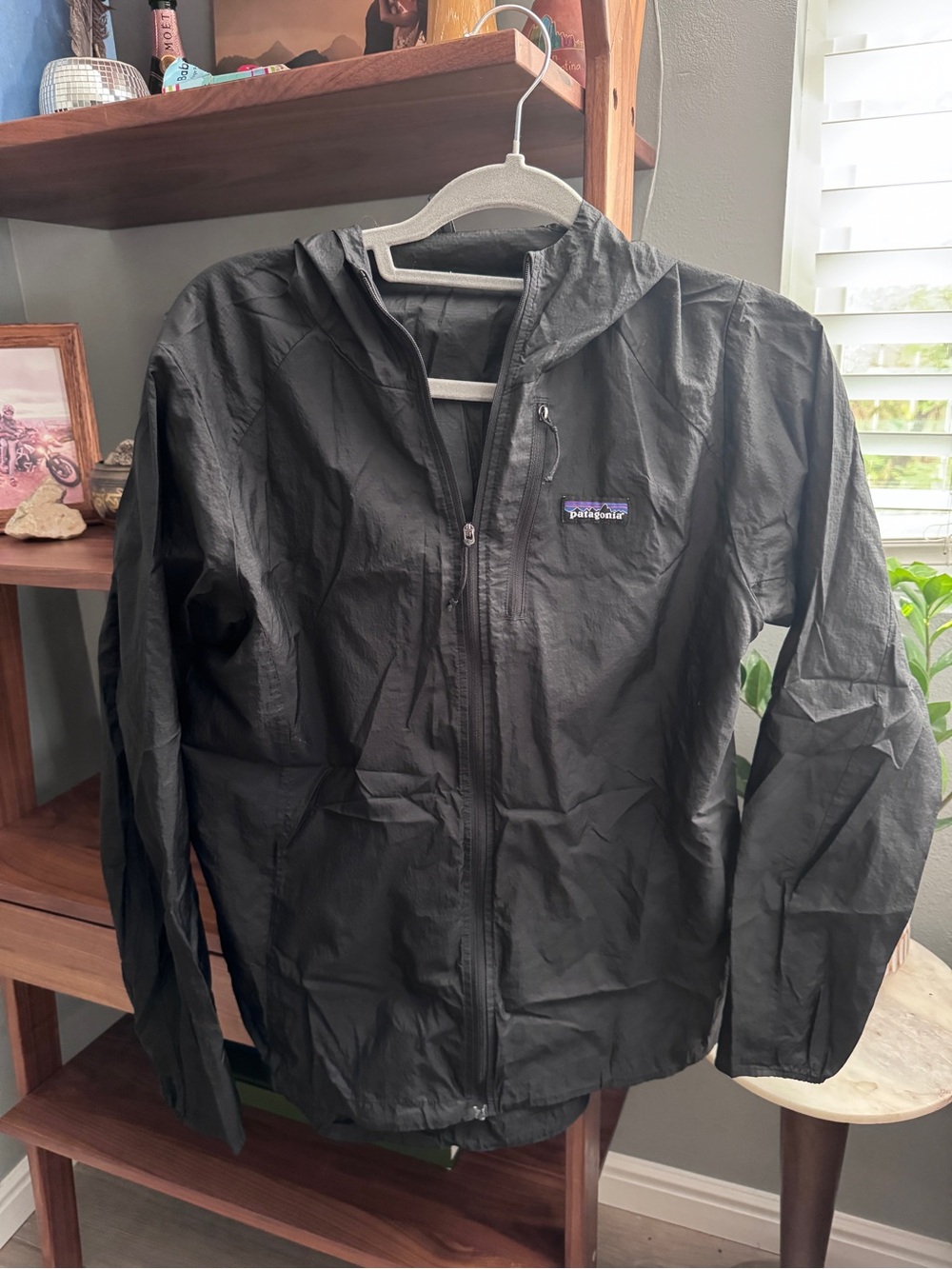 Patagonia Black Houdini Windbreaker Jacket